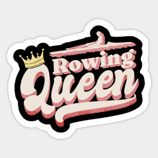 Rowing Queen Rower Sticker